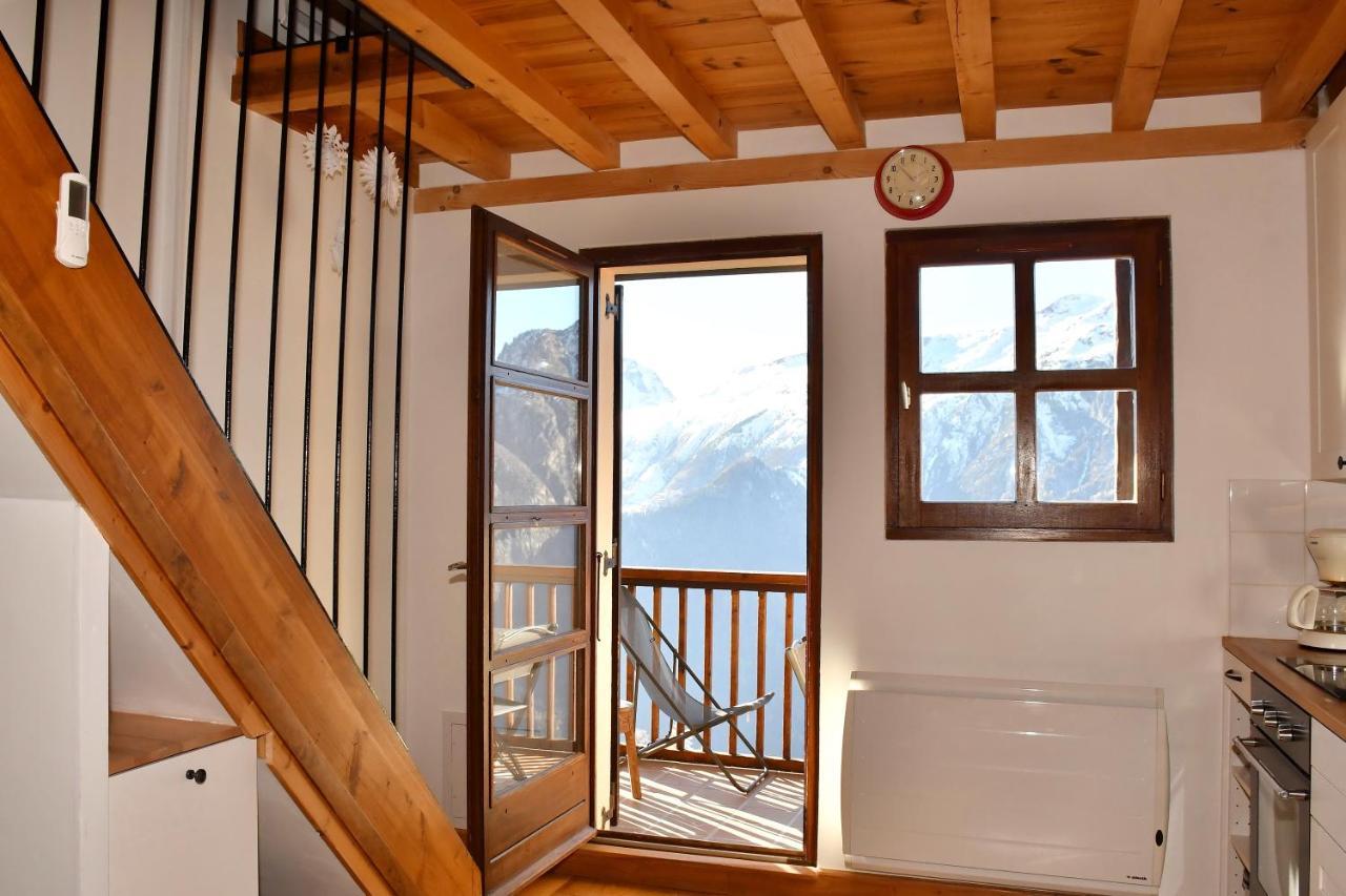 Appartement Confortable Au Pied Des Pistes Avec Vue Imprenable Villard-Reculas Eksteriør bilde